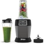 Ninja Mixer mit 2 Programmen: Mixen & Max Mixen, Impulsfunktion, 2x 700ml Becher mit