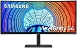 Samsung Ultra WQHD Monitor S6U S34A650UXU, 34 Zoll, VA-Panel, UWQHD-Aufl&ouml;sung,