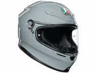AGV Herren K6 Motorrad Helm, grau, L