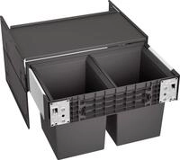 BLANCO SELECT II Compact 60/2 | Abfall M&uuml;llsystem | f&uuml;r 60 cm breite Unterschr&auml;nke