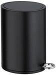 WENKO Kosmetikeimer Mod. Monza 3 Liter, Bad Treteimer mit Easy-Close Absenkautomatik,