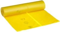 DEISS PREMIUM M&uuml;lls&auml;cke Gelb Typ 60, 120 Liter, 25 St&uuml;ck pro Rolle, Gelbe