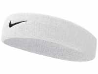 Nike Unisex Erwachsene Swoosh Headband/Stirnband, Weiß (White/Black),