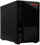 Asustor Nimbustor Netzwerkspeicher AS5202T 2 GB NAS 2 TB (2 x 1 TB) Ironwolf 2To