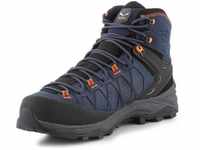 Salewa Men's Ms Alp Trainer 2 Mid GTX Hiking Boots, Dark Denim Fluorescent...