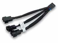 EK Water Blocks EK-Cable Y-Splitter 3-Lüfter PWM Kabel mit Hülse 10cm