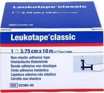 LEUKOTAPE Classic 3,75 cmx10 m schwarz 1 St