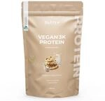 Nutri + Eiwei&szlig;pulver Vegan Cookies & Cream 1 kg - 79% Eiwei&szlig; - 3k Protein Powder -
