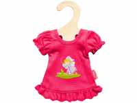 Heless 9265 - Nachthemd für Puppen im Fee und Frosch Design, in Pink, Größe 20 -
