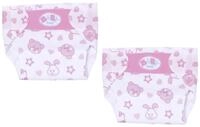 BABY born Little Windeln 2 St&uuml;ck, Puppenwindeln im 2er Set f&uuml;r 36 cm Puppen, 828908