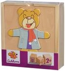 Eichhorn 100005401 - B&auml;ren-Puzzle, mit versch. Kleidungsst&uuml;cken zum Wechseln, 4