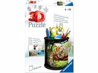 Ravensburger 3D Puzzle 11263 - Utensilo Raubkatzen - 54 Teile - Stiftehalter für