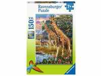 Ravensburger Kinderpuzzle - 12943 Bunte Savanne - Tier-Puzzle für Kinder ab 7