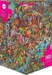Heye Fun With Friends, Tiurina 1500 Teile Puzzle, Silver, Zilver