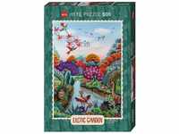 Heye Plant Paradise, Exotic Garden 500 Teile Puzzle, Silver