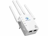 GigaBlue Ultra Repeater 1200Mbps 2.4 & 5 GHz AC1200 WLAN Repeater Super-Boost...