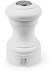 PEUGEOT - Salzstreuer Bistro 9 cm - Buchenholz - Aus Holz mit PEFC-Siegel - Wei&szlig;
