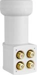Megasat 0401074 9120625 HD-Profi Quad-LNB Teilnehmer-Anzahl: 4 Feedaufnahme: 40mm