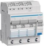Hager ADZ366D Fehlerstrom-Leitungsschutzschalter 16A 1-polig+N 3x(1P+N) 6kA