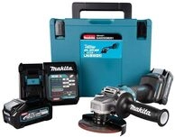 Makita GA023GM201 Akku-Winkelschleifer 40V max. / 4,0 Ah, 2 Akkus + Ladeger&auml;t im