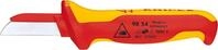 KNIPEX Kabelmesser isolierender Mehrkomponenten-Griff, VDE-gepr&uuml;ft 190 mm, 98 54