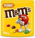 M&M'S Peanut Schokolade Erdnuss Schokolinsen, 330g