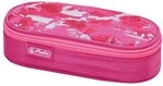 Herlitz Faulenzer Etui airgo Federm&auml;ppchen, 22 cm, Camouflage pink