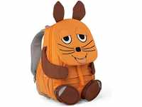 Affenzahn großer Kindergartenrucksack in Form Einer Maus, in der Farbe orange,...