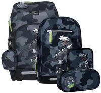 Beckmann Active Air FLX Schoolbag Set 6-teilig 20-25L Camo Rex