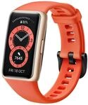 HUAWEI Band 6, 1,47 Zoll FULLVIEW OLED-Display, 96 Trainingsmodi, bis zu 2 Wochen