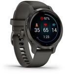 Garmin Venu 2S &ndash; schlanke GPS-Fitness-Smartwatch mit ultrascharfem 1,1