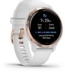 Garmin Venu 2S &ndash; schlanke GPS-Fitness-Smartwatch mit ultrascharfem 1,1