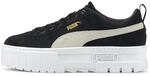 PUMA Damen Mayze Sneaker 41, Black White