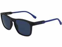 Lacoste Herren L604SND Sunglasses, Matte Black Blue, Einheitsgröße