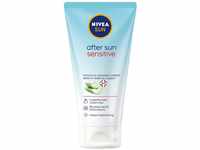 NIVEA SUN After Sun Sensitive Gel-Crema (1 x 175 ml), crema calmante con aloe vera,