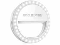 RealPower Eva Selfie Light, 36 LED Ringleuchte, Selfie Licht für Handys,...