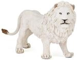 Papo -Handbemalt - Figuren -Wildtiere Der Welt-Wei&szlig;er L&ouml;we-50074-Sammelbar-F&uuml;r