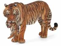 Papo - Tierfigur - Tigerin und Ihr Baby, Kinderspielzeug ab 3 Jahren - Wilde Tiere