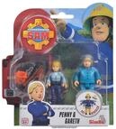 Simba 109251026 - Feuerwehrmann Sam Figuren Doppelpack Serie 2, 4-Sortiert, voll
