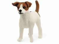 schleich 13916 Jack Russell Terrier, für Kinder ab 3+ Jahren, FARM WORLD -