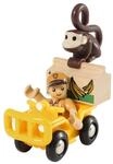 BRIO 33865 Spielp&auml;ckchen Safari Spielset Holzeisenbahn