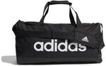 adidas Herren Essentials Logo Duffelbag Medium, Black/White, 39 L