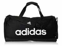 adidas Mens Linear Duffelbag, Black/White, 0