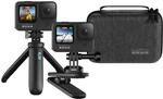 GoPro Travel Kit: Includes Magnetic Swivel Clip, Shorty, and Compact Case - Official