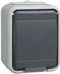 Schneider Electric Elso Steckdose mit Klappdeckel, 16A, Steckklemme, AquaTop,