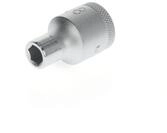 GEDORE Steckschl&uuml;sseleinsatz, Nuss, 1/2'' 12,5 mm Antrieb, 6-kant, 8 mm Weite,