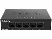 D-Link DGS-105GL 5-Port Gigabit Unmanaged Desktop Switch, Lüfterlos,...