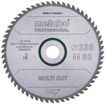 Metabo S&auml;geblatt "multi cut - professional", 235x2,4/1,8x30, Z60 FZ/TZ 5&deg;