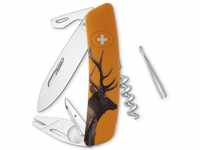 SWIZA Taschenmesser TT03, Tick Tool, Stahl 440, rostfrei, Sperre, orangefarbene