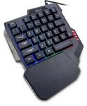 Inter-Tech KB-3035 RGB GamingKeypad 35 Tasten DREI RGBmodi waehlbar FN-Taste...